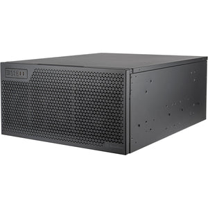 Silverstone rm52 server behuizing (zwart | 2x usb-a | 1x usb-c)