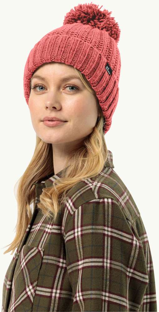 Load image into Gallery viewer, Jack wolfskin highloft knit beanie - women's beanie

