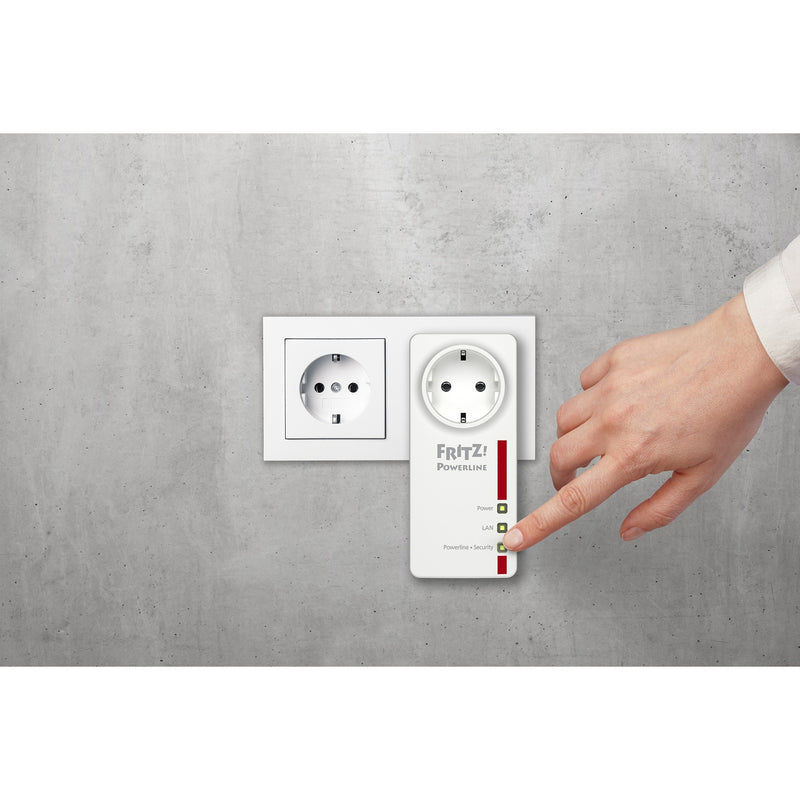 Load image into Gallery viewer, Fritz! powerline 1220e set internationaal (wit, 2 stuks)
