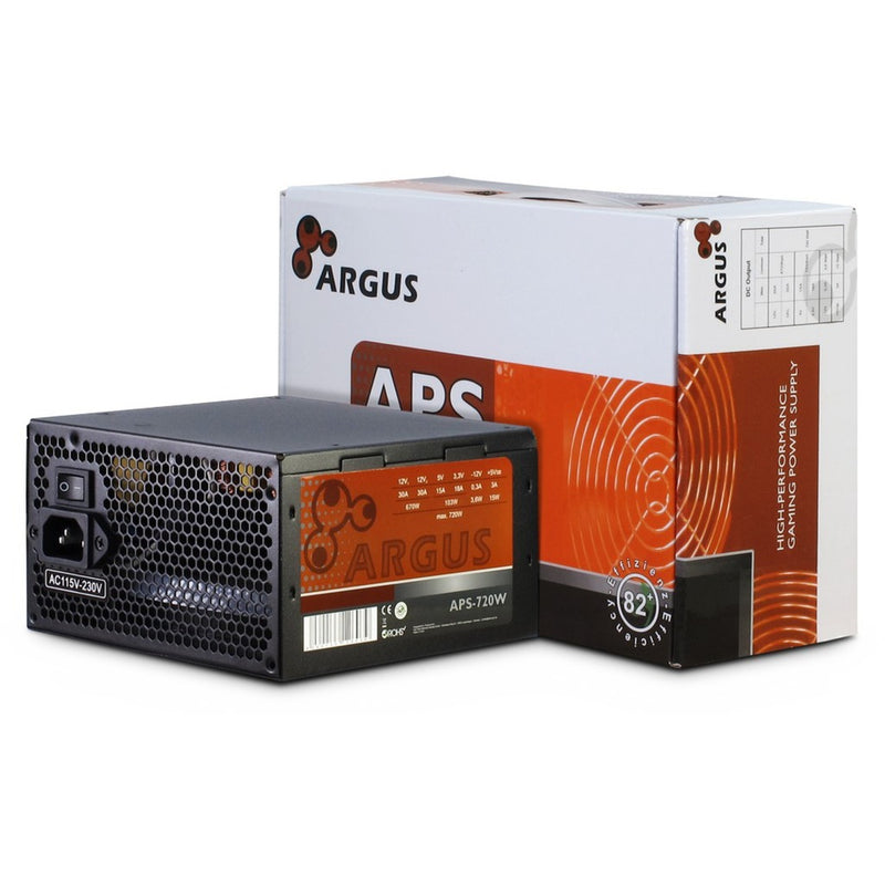 Load image into Gallery viewer, Inter-tech argus aps-720 720 watt voeding (zwart, 2x pcie)
