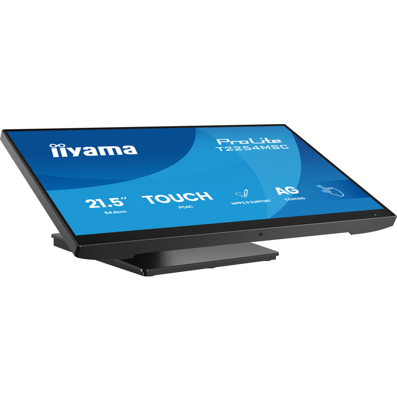 Load image into Gallery viewer, Iiyama prolite t2254msc-b2ag 21.5 touchscreen monitor (zwart, hdmi, displayport, vga, 2x usb-a, usb-b)
