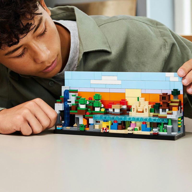 Load image into Gallery viewer, Lego minecraft 21589 minibiomen
