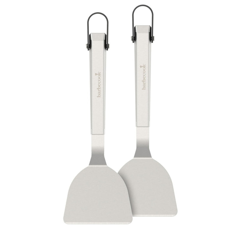 Load image into Gallery viewer, Barbecook premium set van plancha spatels uit rvs 33cm
