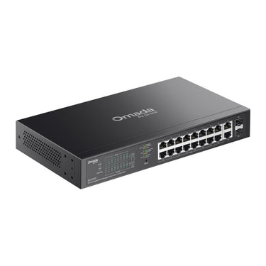 Tp-link omada es220gp 20-poort gigabit easy managed switch (zwart, 16x poe+, 2x gigabit sfp)