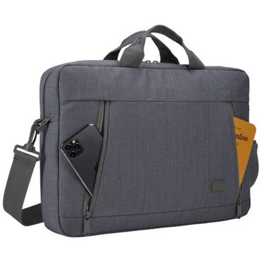 Case logic huxton attaché 15,6 laptoptas (grijs)