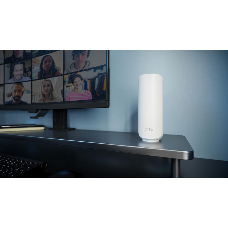 Load image into Gallery viewer, Netgear orbi 370 serie dual-band wifi 7-mazig uitbreidingssatelliet mesh router (wit)
