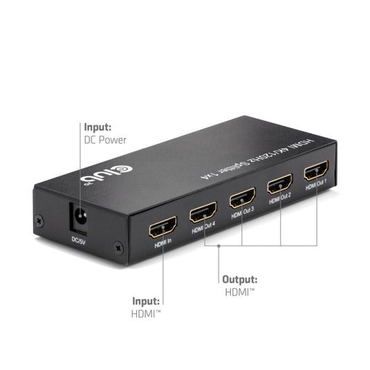 Club 3d hdmi splitter 1x > 4x hdmi 4k 120hz