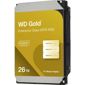 Wd gold enterprise class 26 tb harde schijf (261kryz, sata 600, 24 7)