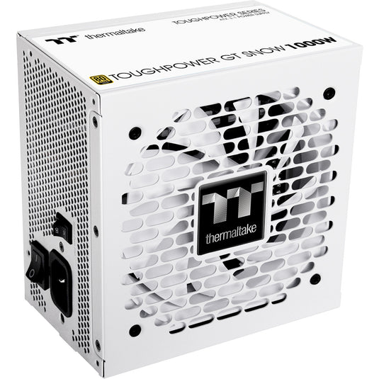 Thermaltake toughpower gt snow modulaire 1000 watt voeding (wit, 5x pcie)