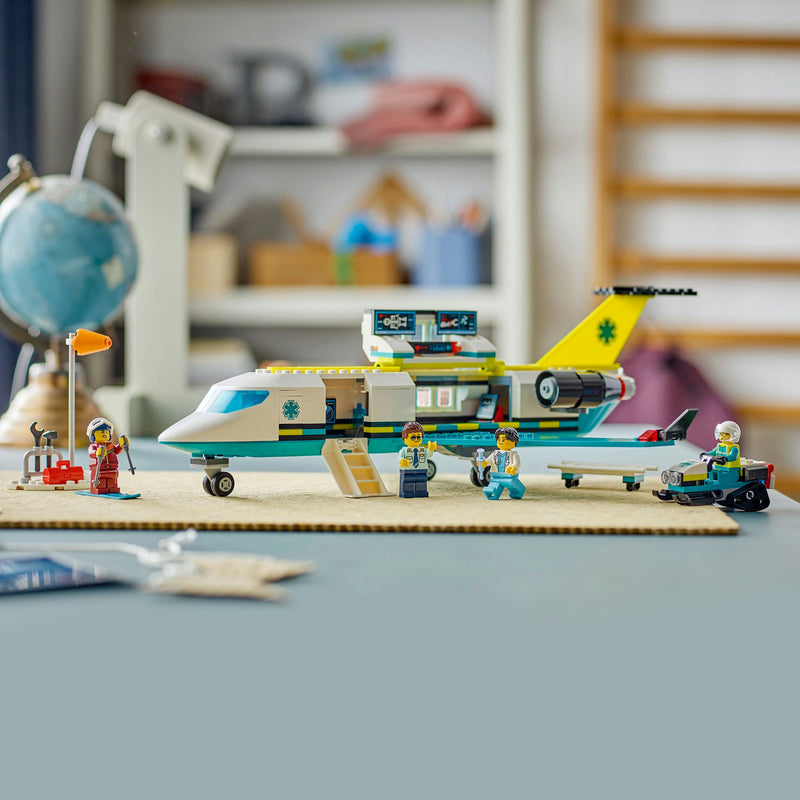 Load image into Gallery viewer, Lego city - ambulancevliegtuig constructiespeelgoed (60465)
