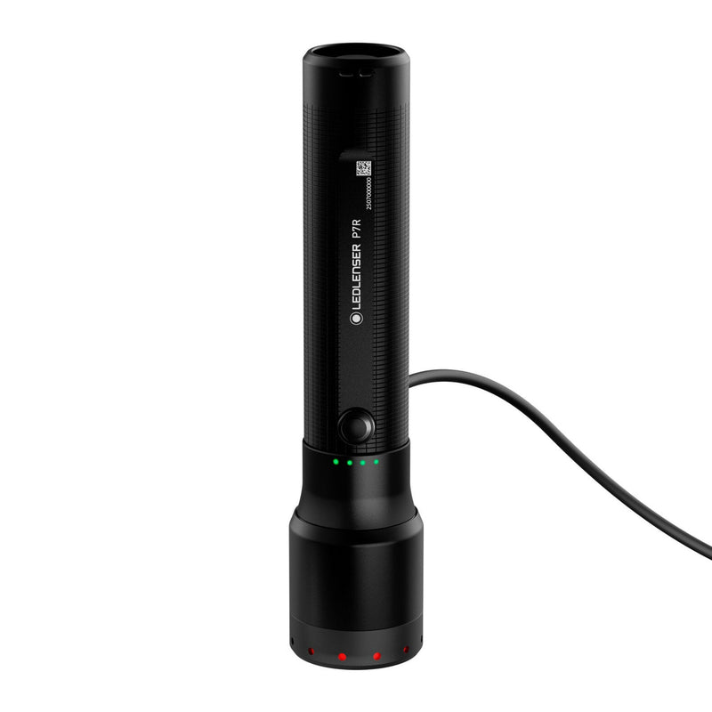 Load image into Gallery viewer, Ledlenser p7r zaklamp (zwart, 2000 lm, 6000-7500k)
