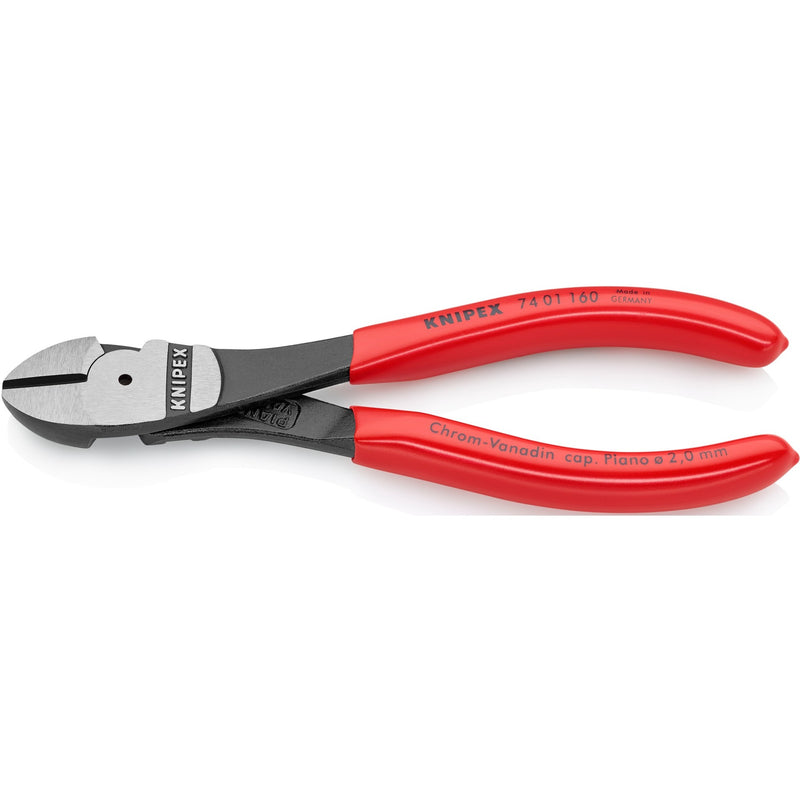Load image into Gallery viewer, Knipex kracht-zijsnijtang 74 01 160 kniptang (rood)
