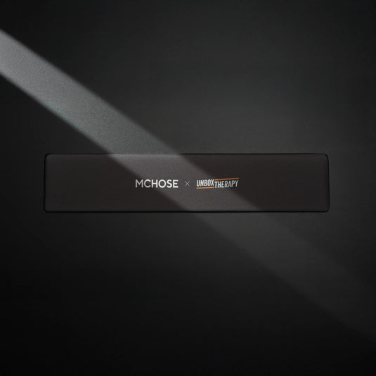 Mchose mchose x unbox therapy wrist rest polssteun (zwart)