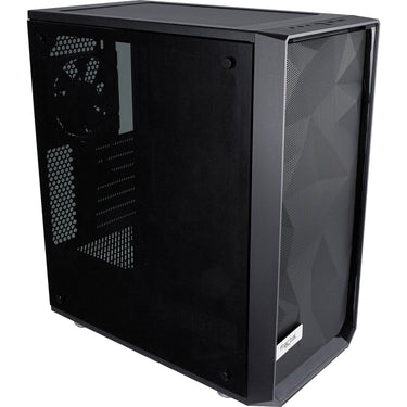 Fractal design meshify c midi tower behuizing (zwart | 2x usb-a | tempered glass)