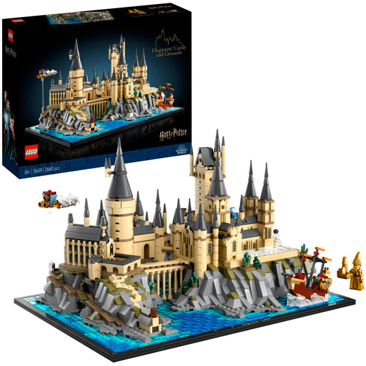 Lego harry potter - kasteel zweinstein en terrein constructiespeelgoed (76419)