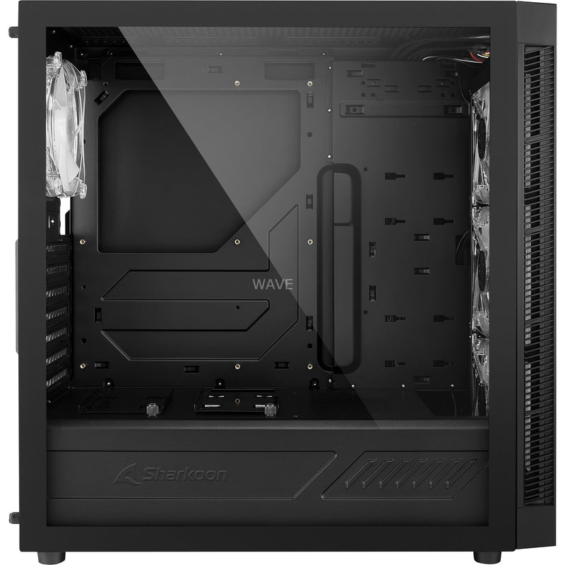 Load image into Gallery viewer, Sharkoon tg5 pro rgb midi tower behuizing (zwart | 4x usb-a | rgb | tempered glass)
