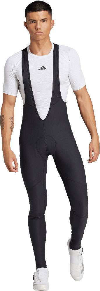 Load image into Gallery viewer, Adidas cr long - bib tights with pad
