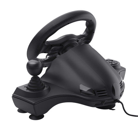 Trust gxt 289 movi racestuur stuur (zwart, pc, xbox series x s, switch, playstation 4)