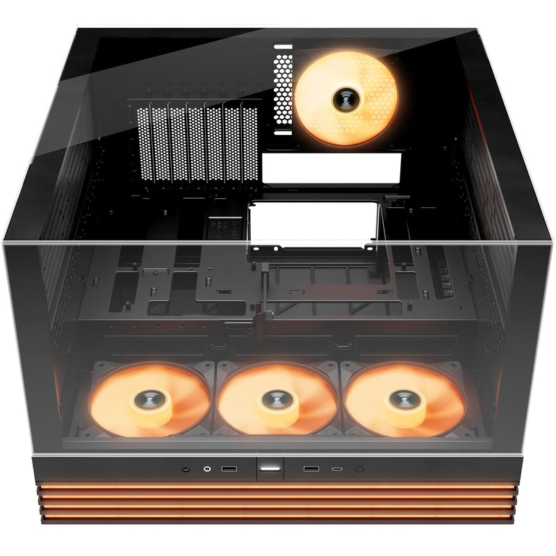 Load image into Gallery viewer, Be quiet! light base 600 lx midi tower behuizing (zwart | 2x usb-a | 1x usb-c | rgb | window)
