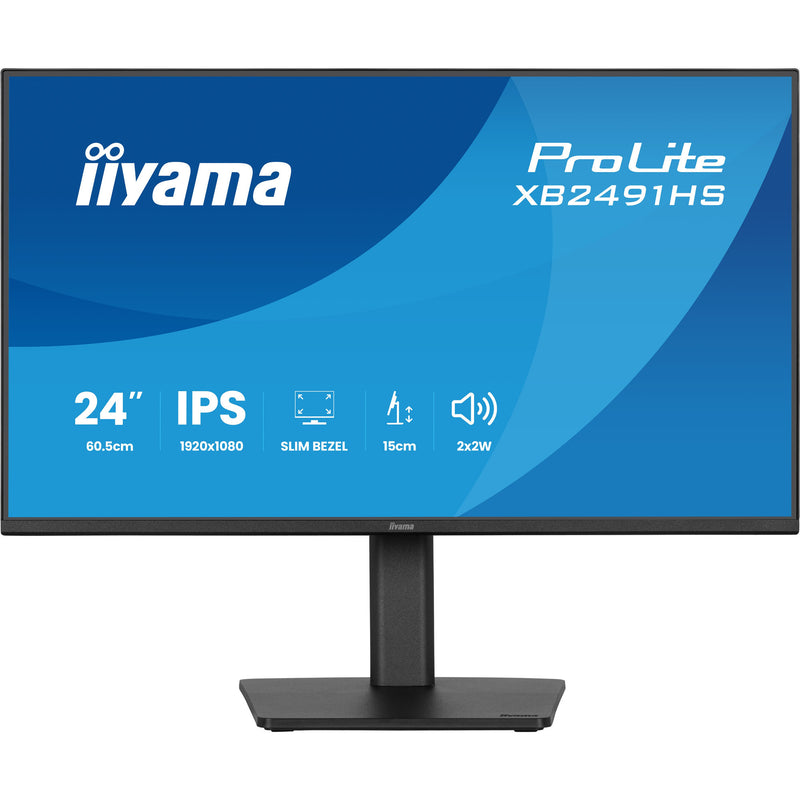 Load image into Gallery viewer, Iiyama prolite xb2491hs-b1 23.8 monitor (zwart, 120 hz, hdmi, displayport, audio)
