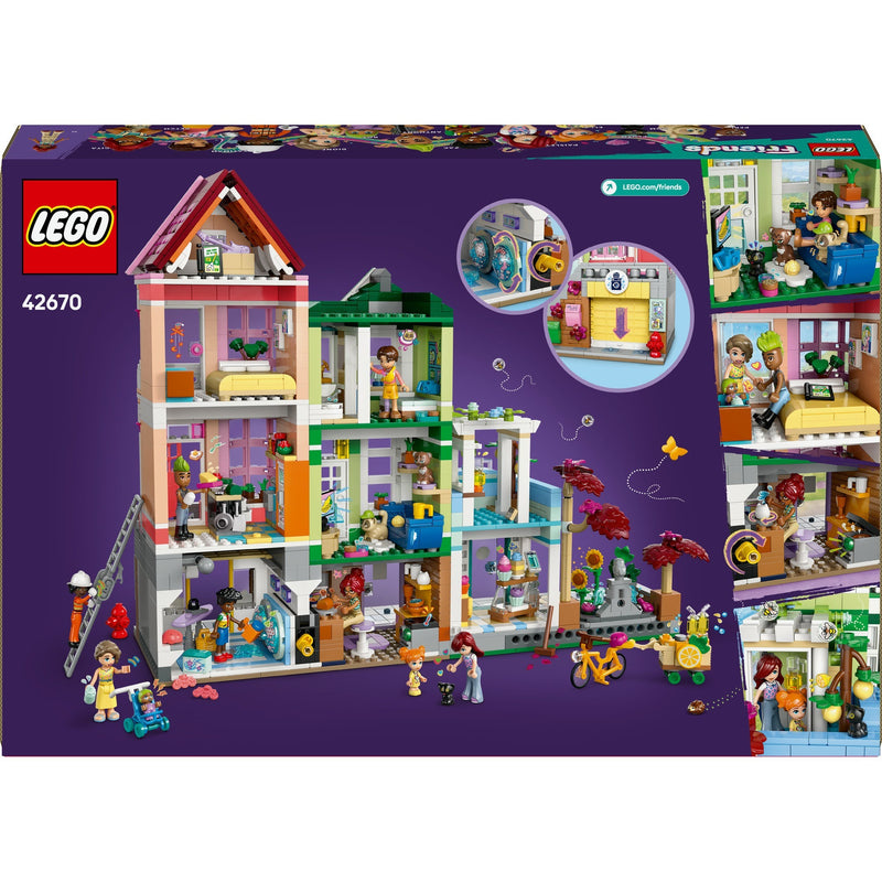 Load image into Gallery viewer, Lego friends - heartlake city appartementen en winkels constructiespeelgoed (42670)
