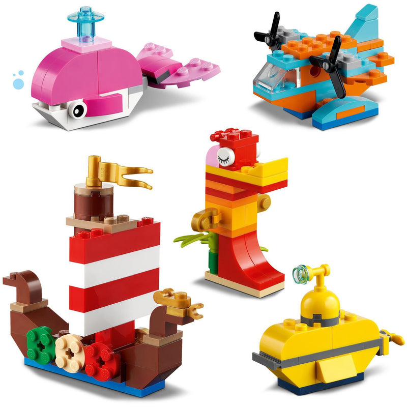 Load image into Gallery viewer, Lego classic - creatief zeeplezier constructiespeelgoed (11018)

