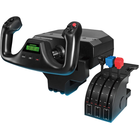 Logitech g saitek pro flight yoke gaming yoke (pc, mac)