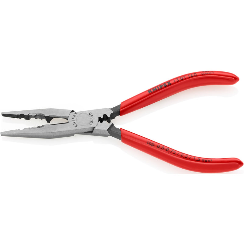 Load image into Gallery viewer, Knipex bedradingstang 13 01 160 (rood, lengte 160mm, krimpen 0,5 tot 2,5mm²)
