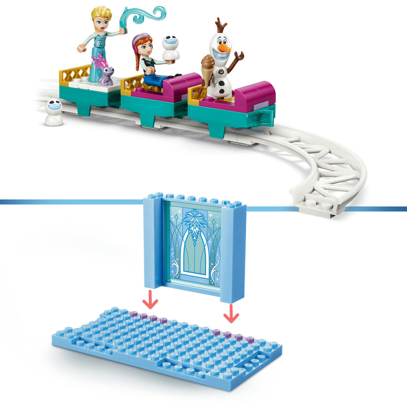 Load image into Gallery viewer, Lego disney princess - elsa's ijskasteel en sneeuwrit constructiespeelgoed (43281)
