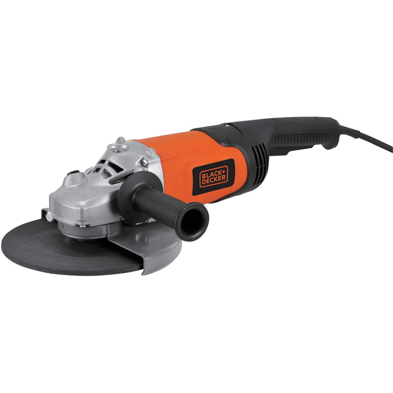 Load image into Gallery viewer, Black+decker bdgl2223-qs 2200w 230mm haakse slijper (zwart oranje)
