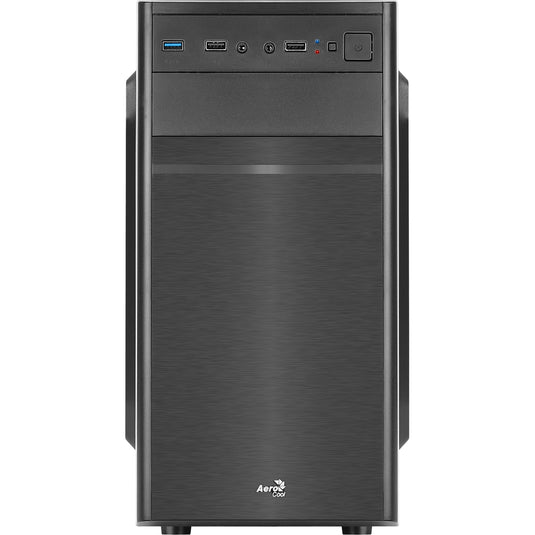 Aerocool cs-103 mini tower behuizing (zwart | 3x usb-a)