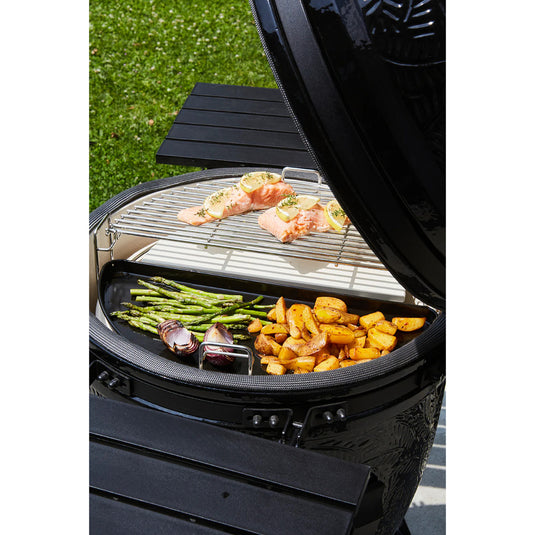 Barbecook druippan voor kamal large druipschaal (halve maan)