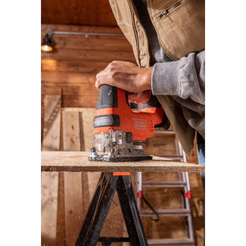 Load image into Gallery viewer, Black+decker blcjs78n-xj 18v decoupeerzaag (zwart oranje, accu en oplader niet inbegrepen)
