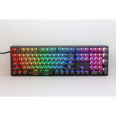Ducky one 3 aura rgb mechanisch toetsenbord (zwart, us lay-out (qwerty), cherry mx brown, 100%, abs double shot, hot swap)