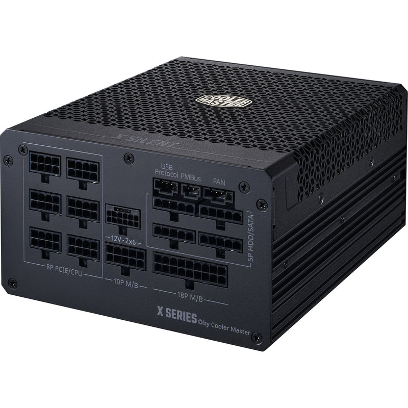 Load image into Gallery viewer, Cooler master , 1100 watt voeding (zwart)
