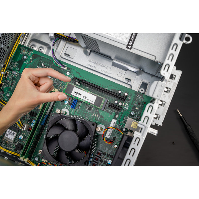 Load image into Gallery viewer, Crucial e100 1 tb ssd (pcie 4.0 x4, nvme, m.2 2280)

