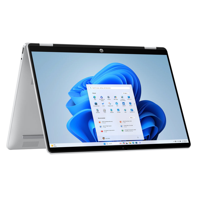 Load image into Gallery viewer, Hp omnibook 5 flip 2-in-1 14-fp0255ndx 14 laptop (zilver | core 5 120u | intel graphics | 16 gb | 512 gb ssd | touch)
