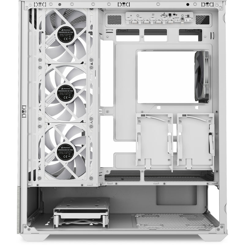 Load image into Gallery viewer, Sharkoon ak7 argb midi tower behuizing (wit | 2x usb-a | 1x usb-c | rgb | window)
