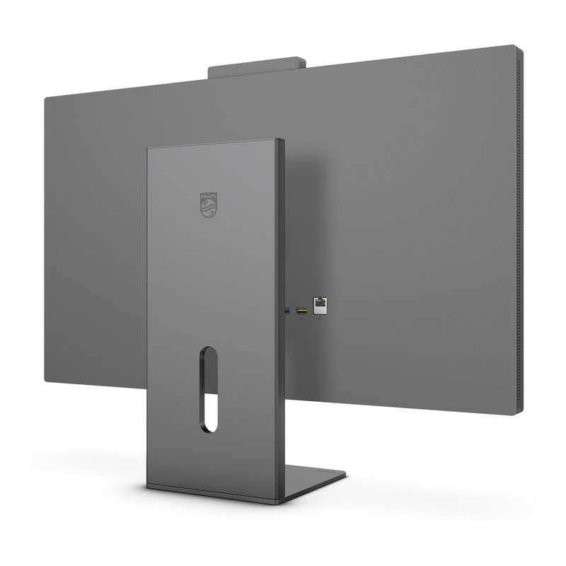 Load image into Gallery viewer, Philips brilliance 27e3u7903 27 5k uhd monitor (grijs, hdmi, 2x usb-a, usb-c, thunderbolt 4, rj-45, webcam)
