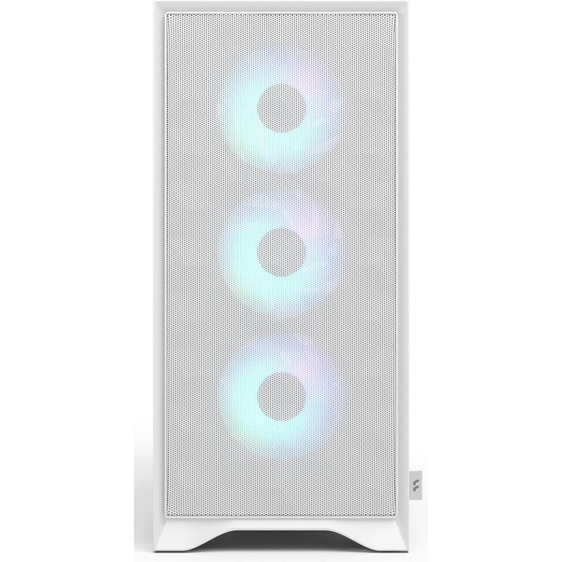 Afbeelding laden in galerijviewer, Fractal design pop 2 air rgb midi tower behuizing (wit | 1x usb-a | 1x usb-c | rgb | tempered glass)
