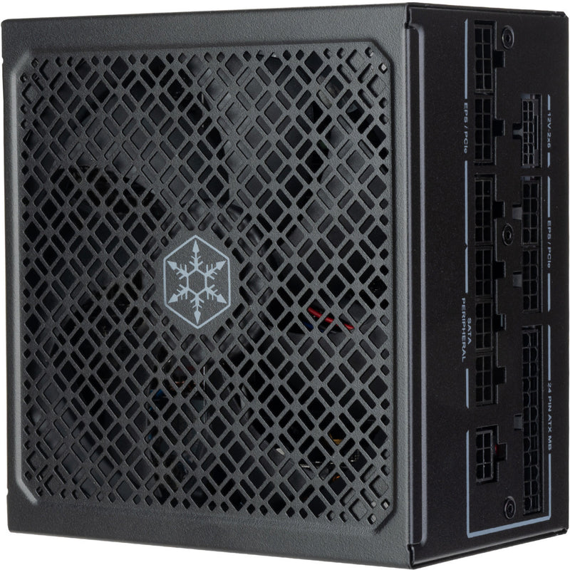 Load image into Gallery viewer, Silverstone hela 1000rz modulaire 1000 watt voeding (zwart, 1x 12v-2x6, 5x pcie)
