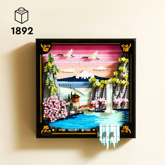 Lego art - landschap met japanse kersenbloesems constructiespeelgoed (31218)