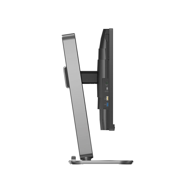 Load image into Gallery viewer, Philips 24b2g5301 23.8 monitor (zilver zwart, vga, hdmi, displayport, usb-c, lan, audio, 100 hz)
