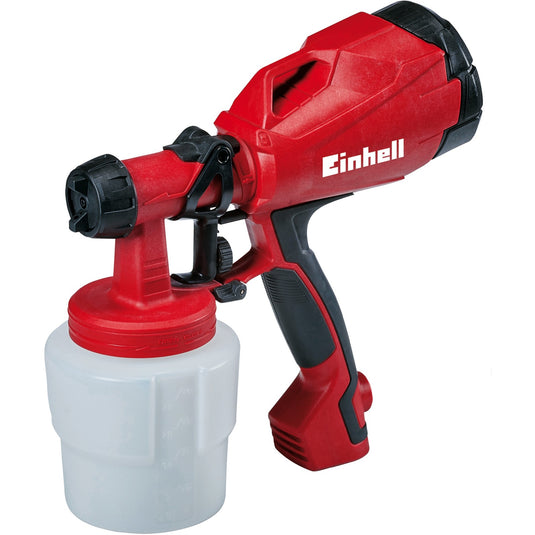 Einhell verfspuitsysteem tc-sy 400p spuitpistool (rood zwart)