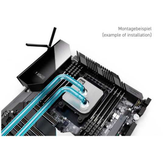 Alphacool core 1 silver cpu-koeler (zilver)