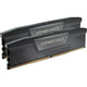 Corsair vengeance 64 gb ddr5-6000 (2x 32 gb) werkgeheugen (grijs, cmk64gx5m2d6000z40, xmp, expo)