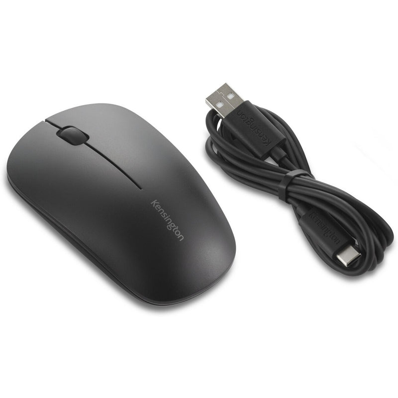 Load image into Gallery viewer, Kensington my230 eq rechargeable mouse - wireless – midsize (zwart, bluetooth, 2.4 ghz)
