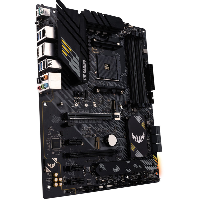 Load image into Gallery viewer, Asus tuf gaming b550-plus socket am4 moederbord (zwart, raid, 2.5gb-lan, sound, atx)
