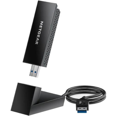 Netgear ax3000 usb 3.0 wifi-adapter (a8000) netwerkadapter (zwart)