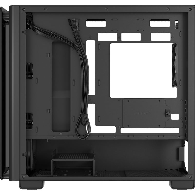 Load image into Gallery viewer, Asus a23 plus mini tower behuizing (zwart | 2x usb-a | 1x usb-c | rgb | tempered glass)
